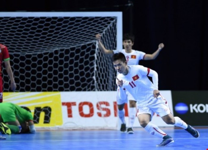 Tuyển Futsal Việt Nam vào tứ kết giải châu Á