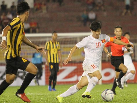 Điểm 10 cho Công Phượng ở trận đấu với U23 Malaysia?