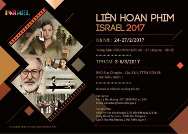 Liên hoan phim Israel 2017: Chiếu phim miễn phí cho khán giả