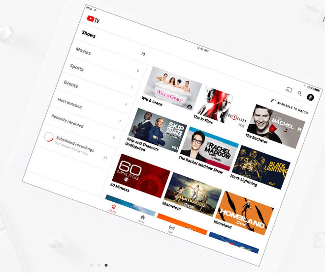 YouTube TV đã có mặt trên Apple TV và Roku