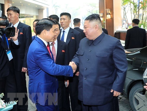 hinh anh chu tich trieu tien kim jong un ben trong khach san melia