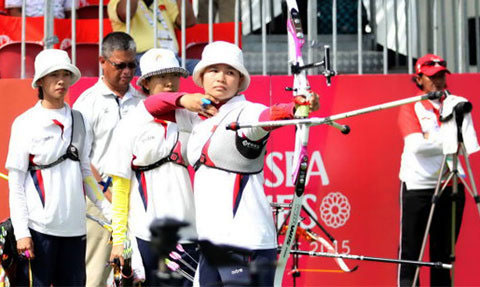 Lộc Thị Đào giành HCV Châu Á đầu tiên cho bắn cung Việt Nam loc thi dao gianh hcv chau a dau tien cho ban cung viet nam