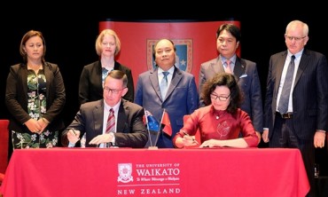 BHXH Việt Nam ký kết thỏa thuận hợp tác với Đại học Waikato