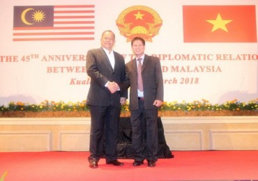 Kỷ niệm 45 năm thiết lập quan hệ ngoại giao Việt Nam-Malaysia