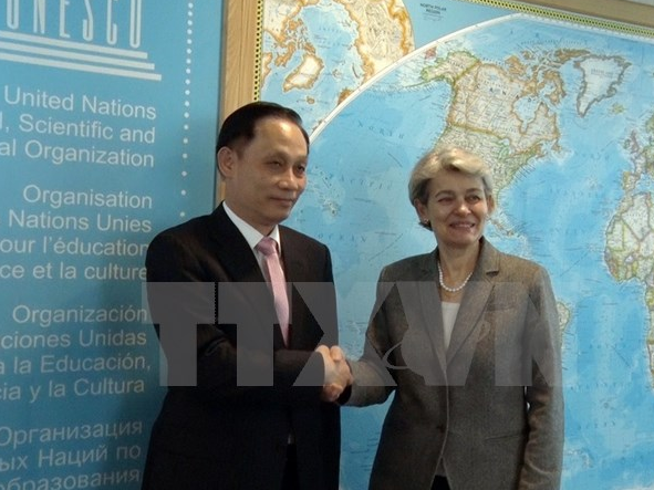 Tổng Giám đốc UNESCO đánh giá cao đóng góp thiết thực của Việt Nam