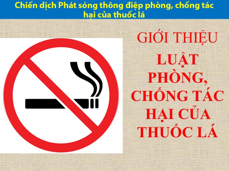 Chiến dịch Phát sóng thông điệp phòng, chống tác hại của thuốc lá