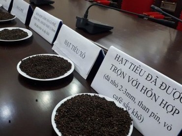 Hiệp hội Hồ tiêu Việt Nam lên án vụ tiêu giả trộn pin