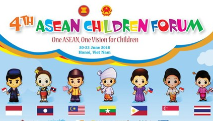 Việt Nam đăng cai tổ chức Diễn đàn trẻ em ASEAN lần thứ 4