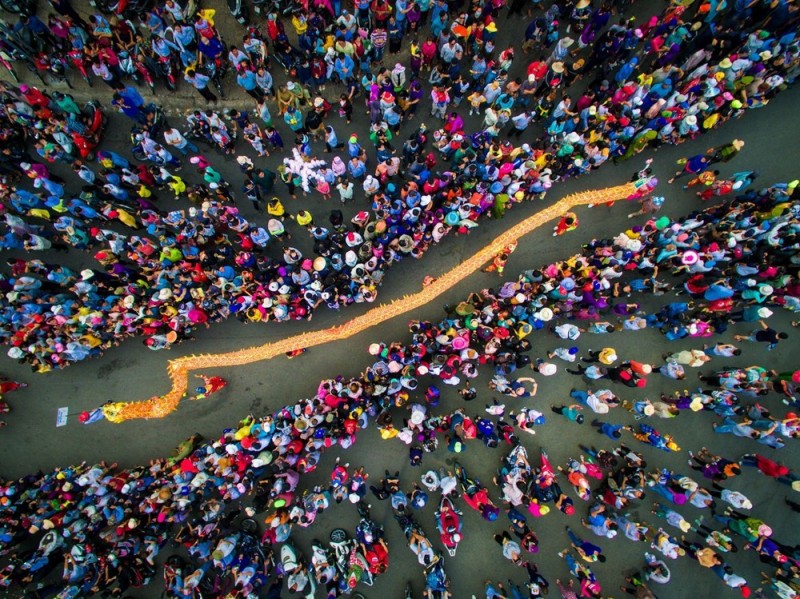 Lễ hội chùa Bà ở Bình Dương lọt tốp ảnh đẹp nhất của NatGeo