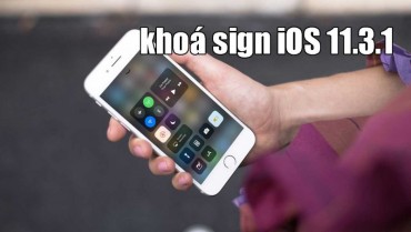 iPhone 5s trở lên sẽ không thể hạ cấp về iOS 11.3.1 từ hôm nay