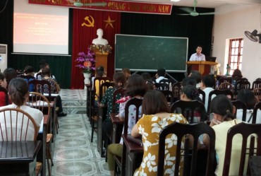 LĐLĐ huyện Quốc Oai: Tuyên truyền chính sách pháp luật về bảo hiểm xã hội