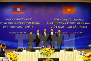 Việt Nam-Lào tăng cường hợp tác về lao động, phúc lợi xã hội
