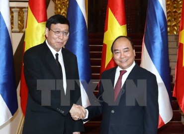 Thủ tướng tiếp Chủ tịch Hội đồng Lập pháp quốc gia Thái Lan