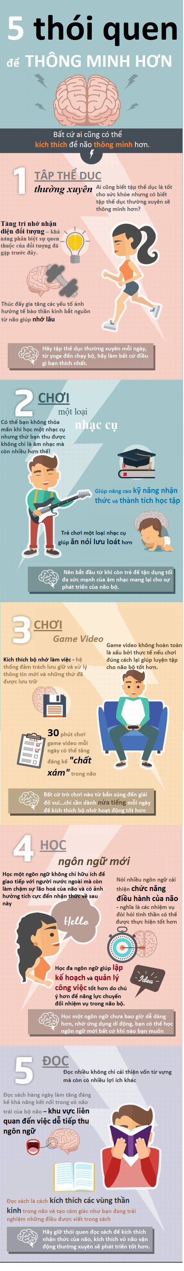 infographic 5 cach don gian kich thich nao giup tre thong minh hon
