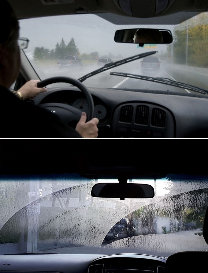 Mẹo xử lý kính ôtô bị mờ khi trời mưa