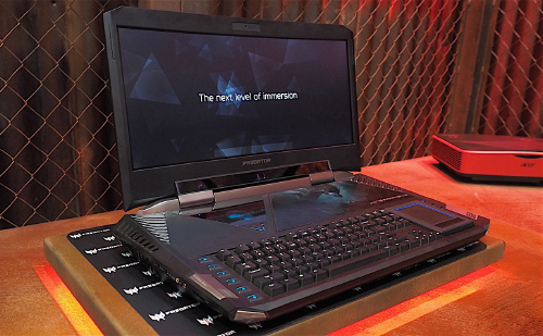 Acer ra mắt MTXT “khủng long” với màn hình cong 21-inch