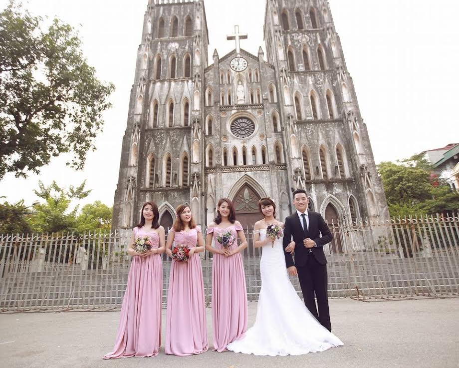 5 địa điểm chụp ảnh cưới siêu lãng mạn ở Hà Nội