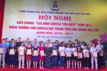 Công đoàn các KCN - CX Hà Nội: Chú trọng xây dựng gia đình CNVCLĐ tiêu biểu