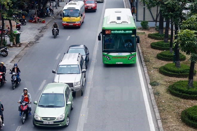 Nghiên cứu buýt thường đi vào làn đường riêng buýt nhanh BRT