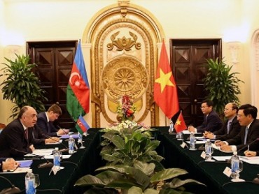 Việt Nam, Azerbaijan ưu tiên thúc đẩy hợp tác dầu khí