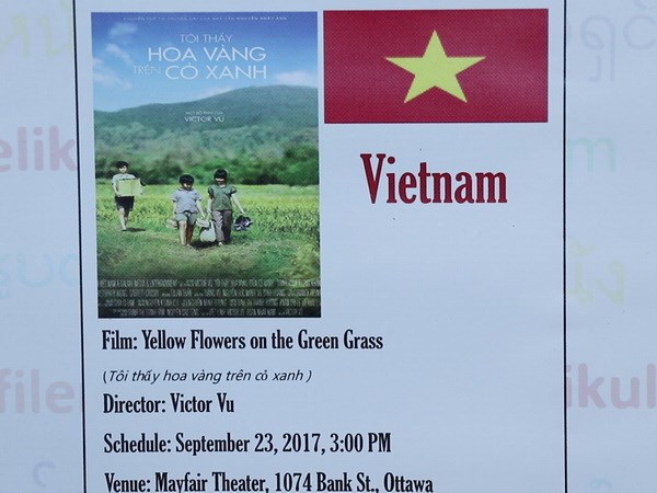 “Tôi thấy hoa vàng trên cỏ xanh” dự Tuần lễ phim ASEAN tại Ottawa