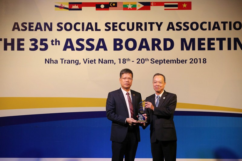 BHXH Việt Nam nhận giải thưởng của ASSA về công nghệ thông tin