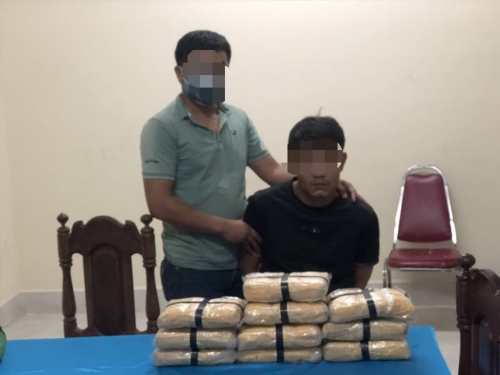 Đối tượng vận chuyển 60.000 viên ma túy bị bắt giữ tại biên giới