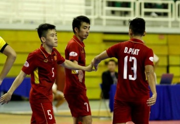 Đội tuyển futsal Việt Nam giành tấm vé tham dự VCK Futsal châu Á 2018