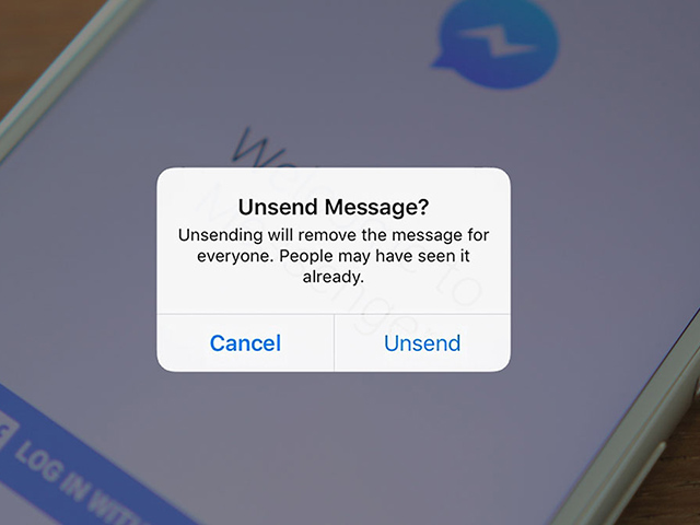 Tin vui: Facebook Messenger sắp có tính năng rút lại tin nhắn đã gửi