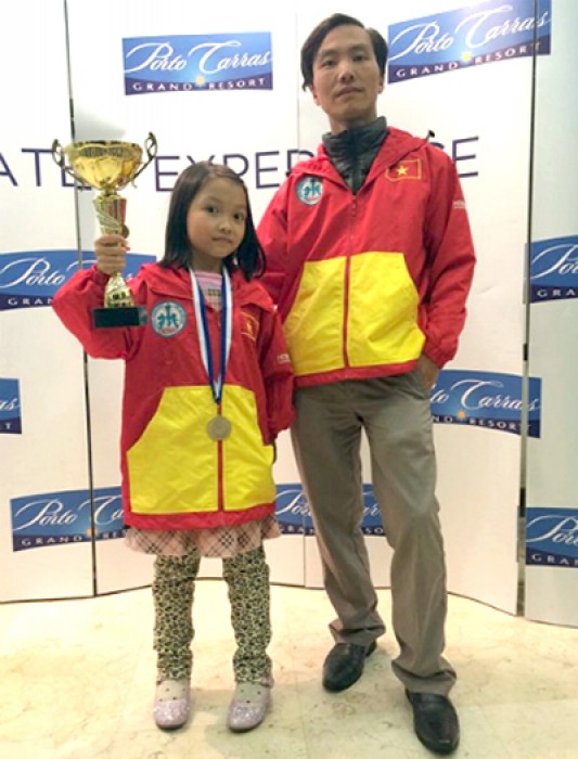Kỳ thủ Việt Nam vô địch cờ vua trẻ thế giới