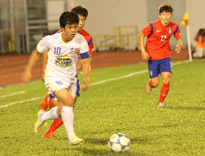 Công Phượng vô duyên, U21 HA Gia Lai thua U19 Hàn Quốc