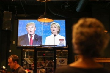 Bầu cử Mỹ 2016 suýt phá kỷ lục về số người xem truyền hình