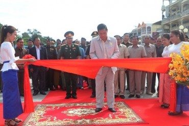 Hoàn thành trùng tu Đài hữu nghị Việt Nam - Campuchia tỉnh Stung Treng
