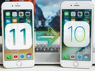 Cách hạ cấp iOS 11 về iOS 10.3.3 để tránh tốn pin
