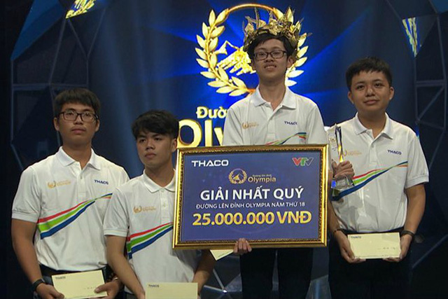 lo dien thi sinh dau tien cua chung ket nam duong len dinh olympia 2018