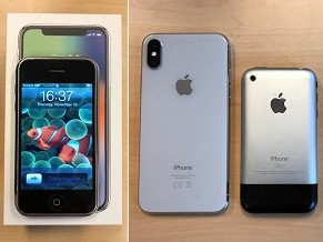 6 điểm khác biệt giữa iPhone X và iPhone đời đầu