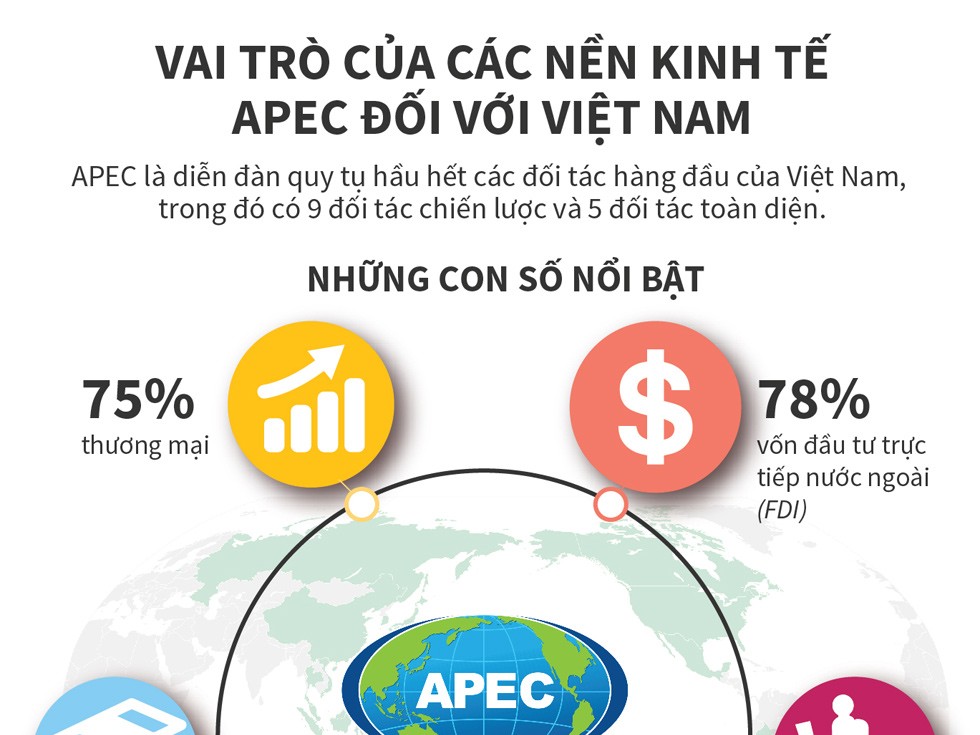 Vai trò của các nền kinh tế APEC đối với Việt Nam