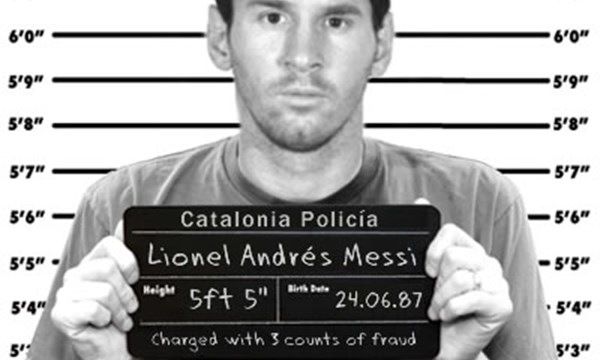 Messi bị sử dụng để vận chuyển... ma túy