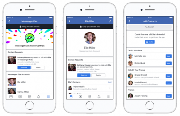 Facebook ra mắt ứng dụng chat Messenger dành riêng cho trẻ em