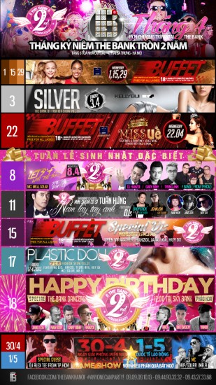 Tuấn Hưng hát mừng sinh nhật The Bank Entertainment