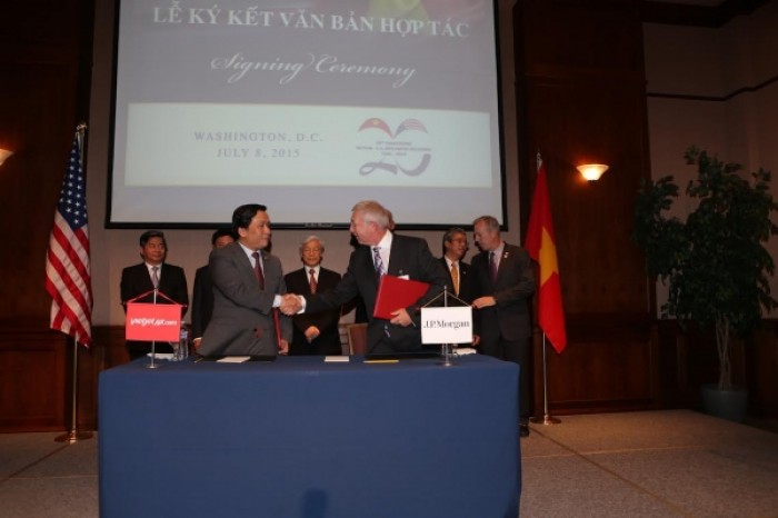 Thêm hãng hàng không Việt Nam ký thỏa thuận hợp tác với Boeing