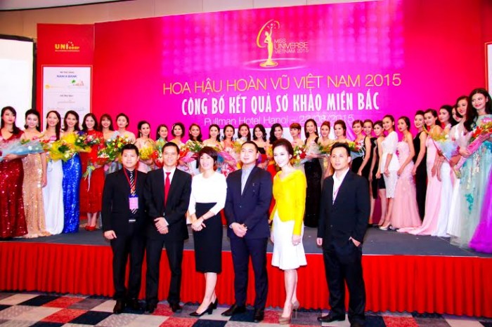 Lộ diện 35 người đẹp miền Bắc vào Bán kết Hoa hậu Hoàn vũ Việt Nam 2015