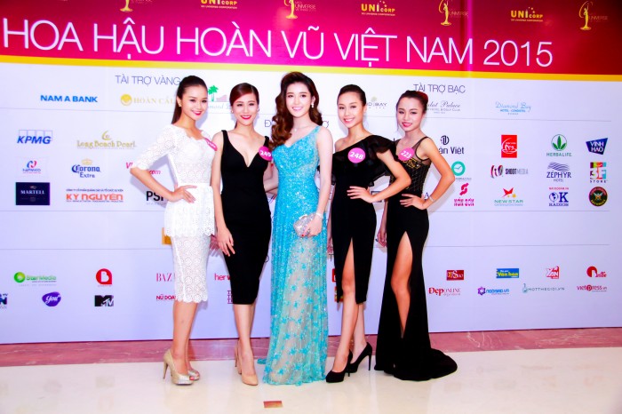 Lộ diện 35 người đẹp miền Bắc vào Bán kết Hoa hậu Hoàn vũ Việt Nam 2015
