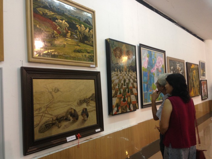 261 tác phẩm được trưng bày tại Triển lãm Mỹ thuật Thủ đô 2015