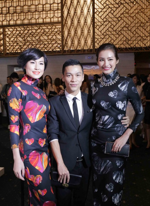 Hoa hậu Diễm Hương cùng chồng sắp cưới dự sự kiện