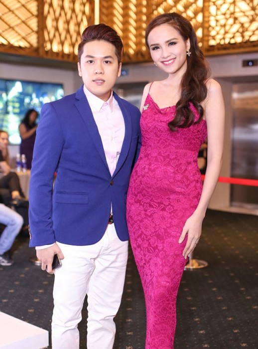 Hoa hậu Diễm Hương cùng chồng sắp cưới dự sự kiện
