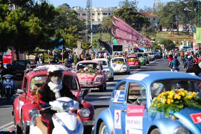 Festival hoa Đà Lạt 2015 đón gần 500.000 du khách