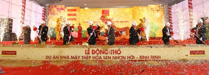 Thêm nhà máy thứ 3 của Tập đoàn Tôn Hoa Sen tại Bình Định