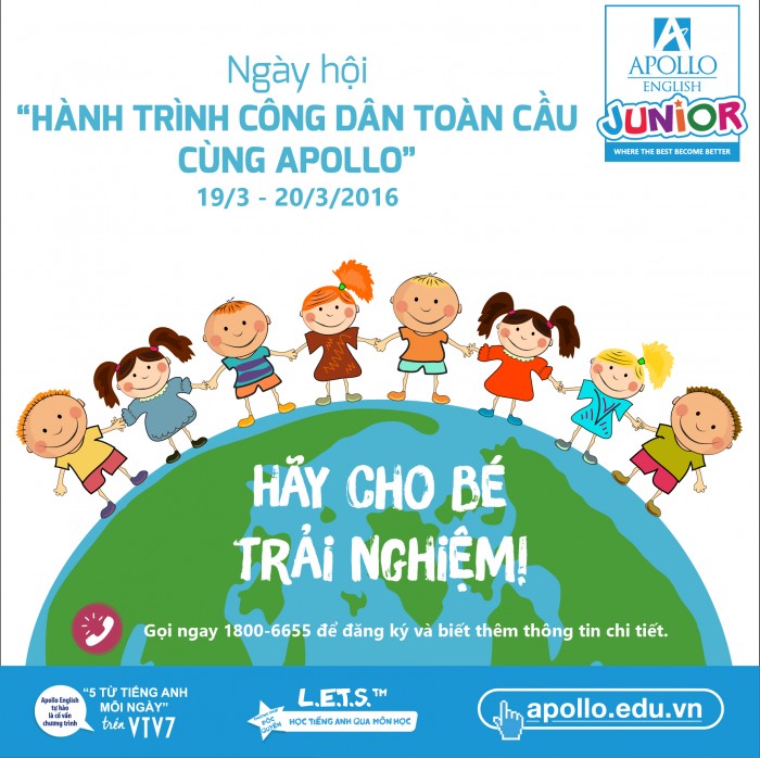 Apollo tổ chức ngày hội “Hành trình công dân toàn cầu