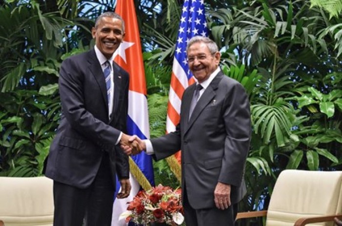 Tổng thống Mỹ, Chủ tịch Cuba hội đàm lịch sử